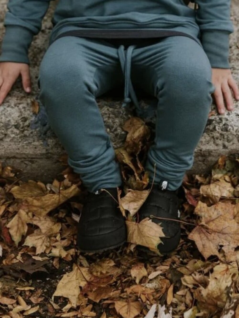 Kids French Terry Pin Pants Zak Et Zoé 2-4ans Pantalon Seulement